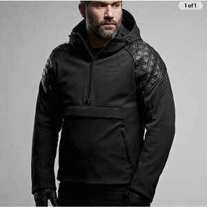 EngineHawk Predator Motorcycle Jacket Hoodie Men's M Like New